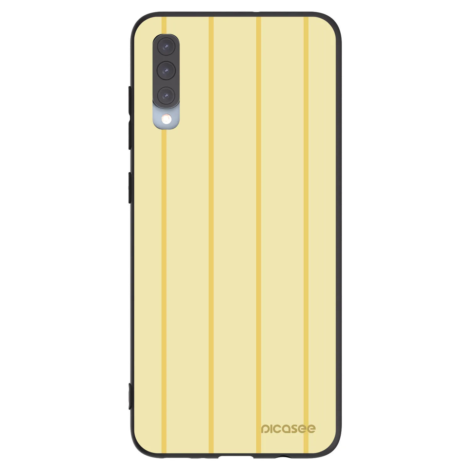 Picasee silikonový černý obal pro Samsung Galaxy A70 A705F - Liquid sunshine