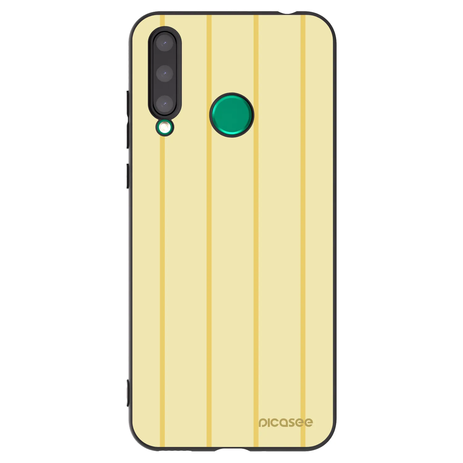 Picasee silikonový černý obal pro Honor 20 Lite - Liquid sunshine