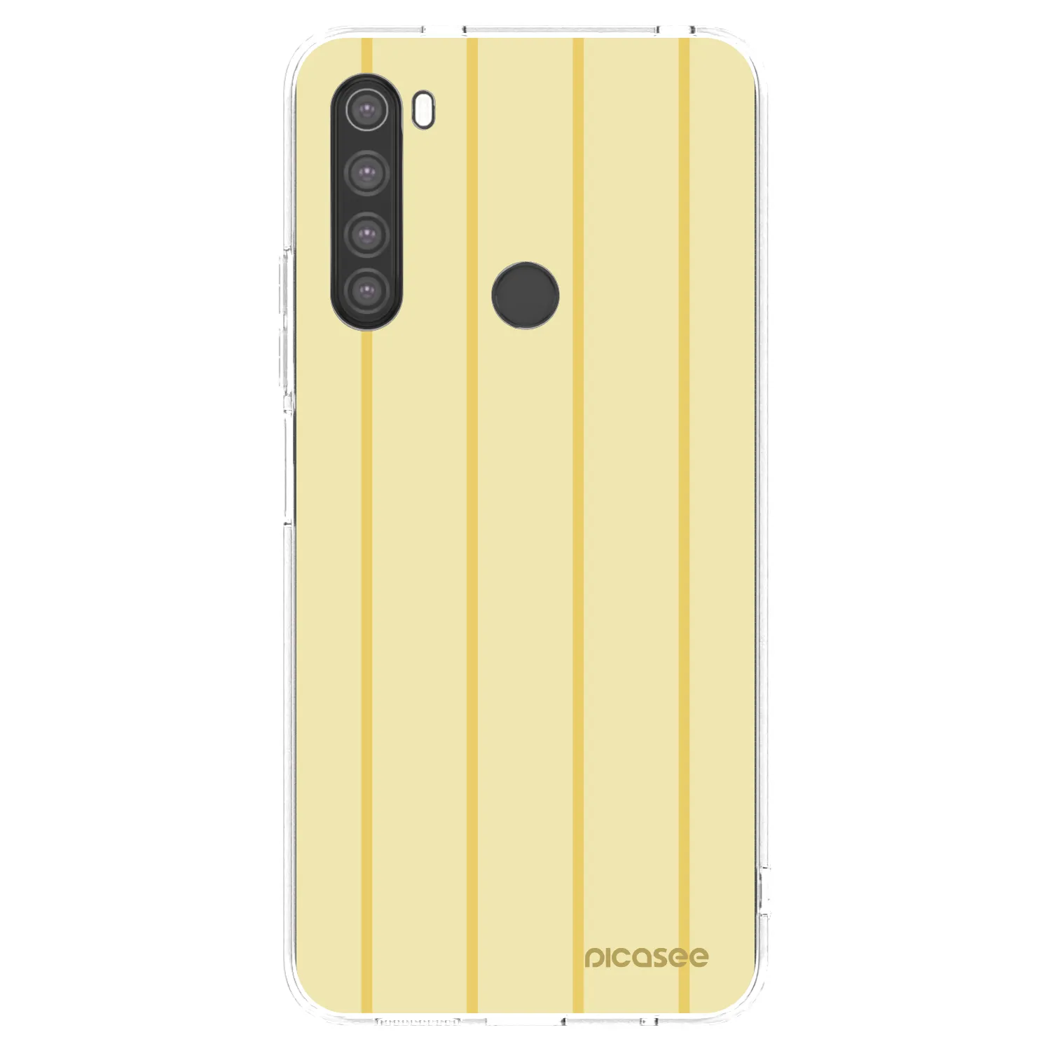 Picasee silikonový průhledný obal pro Xiaomi Redmi Note 8 - Liquid sunshine