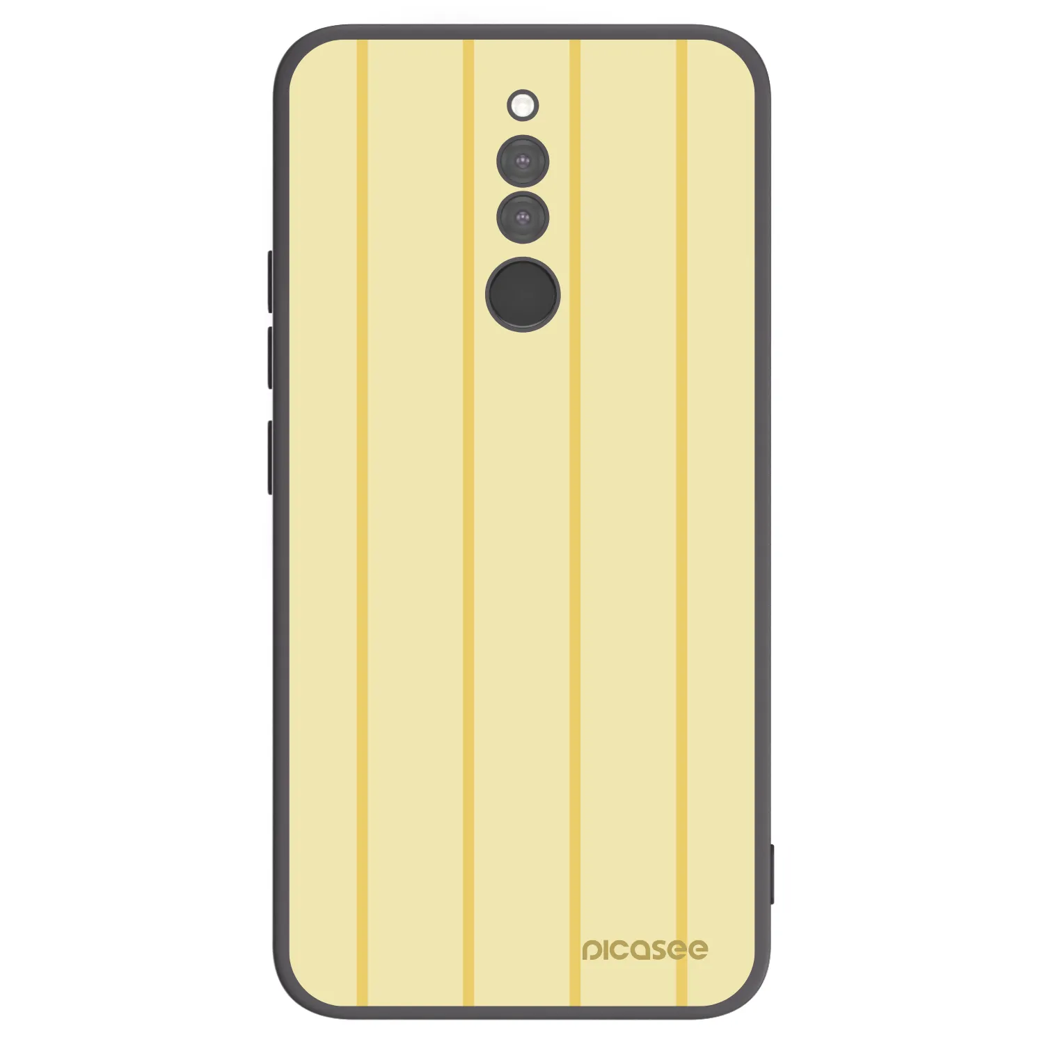 Picasee silikonový černý obal pro Xiaomi Redmi 8 - Liquid sunshine