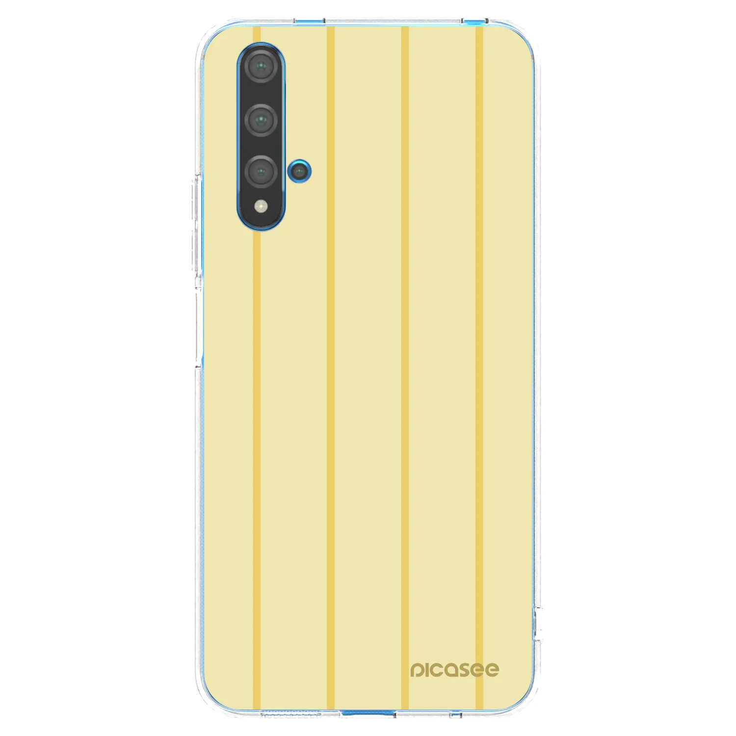 Picasee silikonový průhledný obal pro Huawei Nova 5T - Liquid sunshine