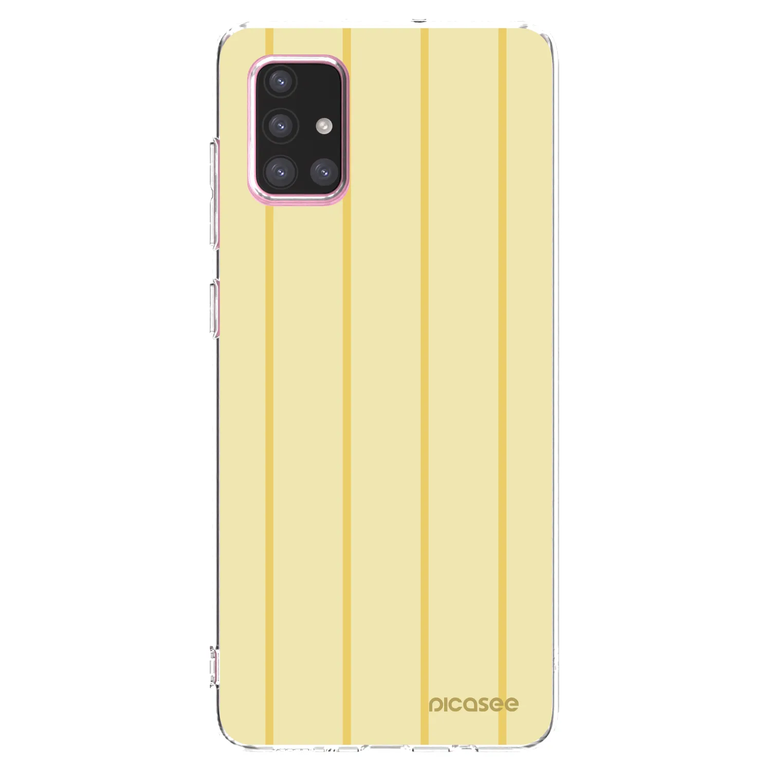 Picasee silikonový průhledný obal pro Samsung Galaxy A71 A715F - Liquid sunshine