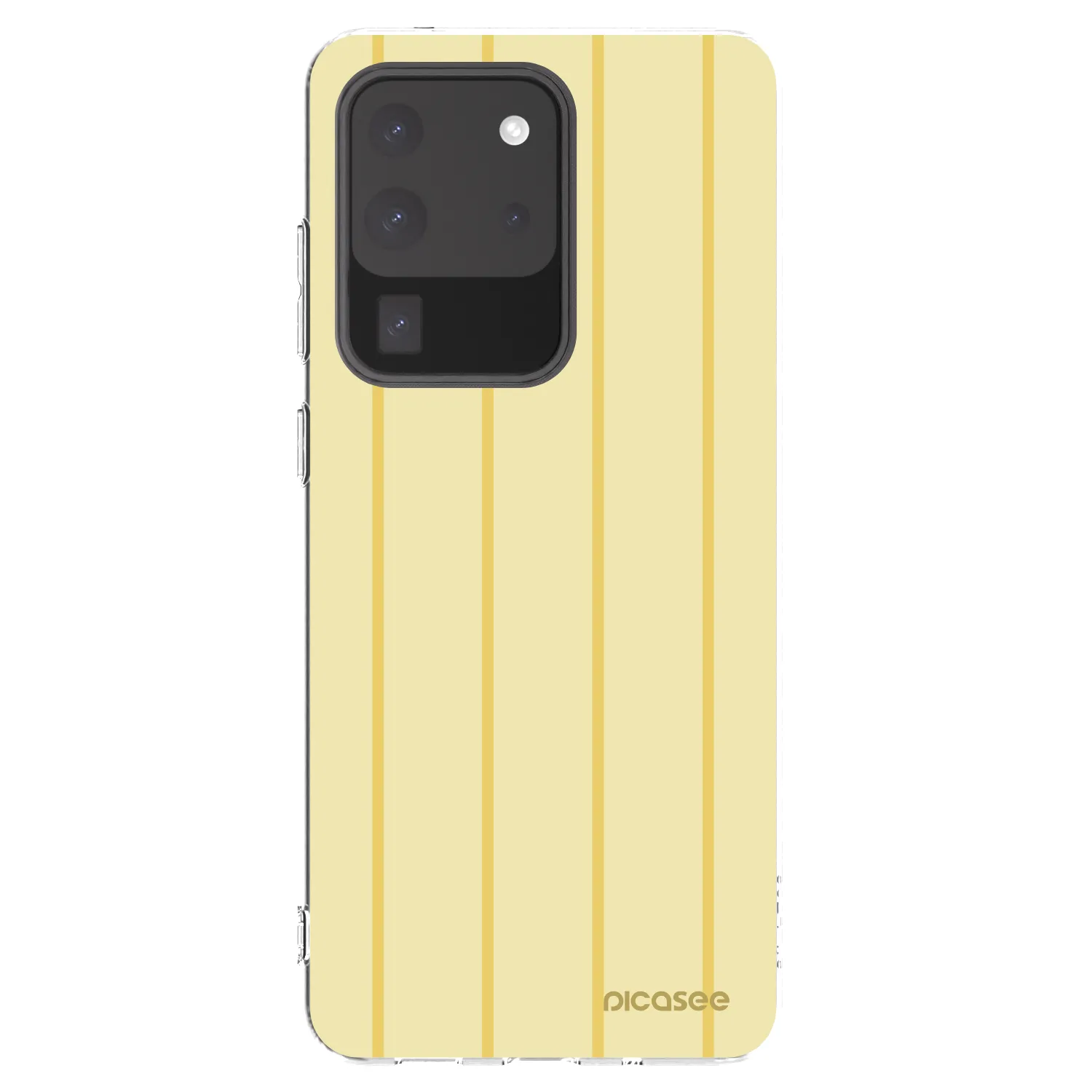 Picasee silikonový průhledný obal pro Samsung Galaxy S20 Ultra 5G G988F - Liquid sunshine