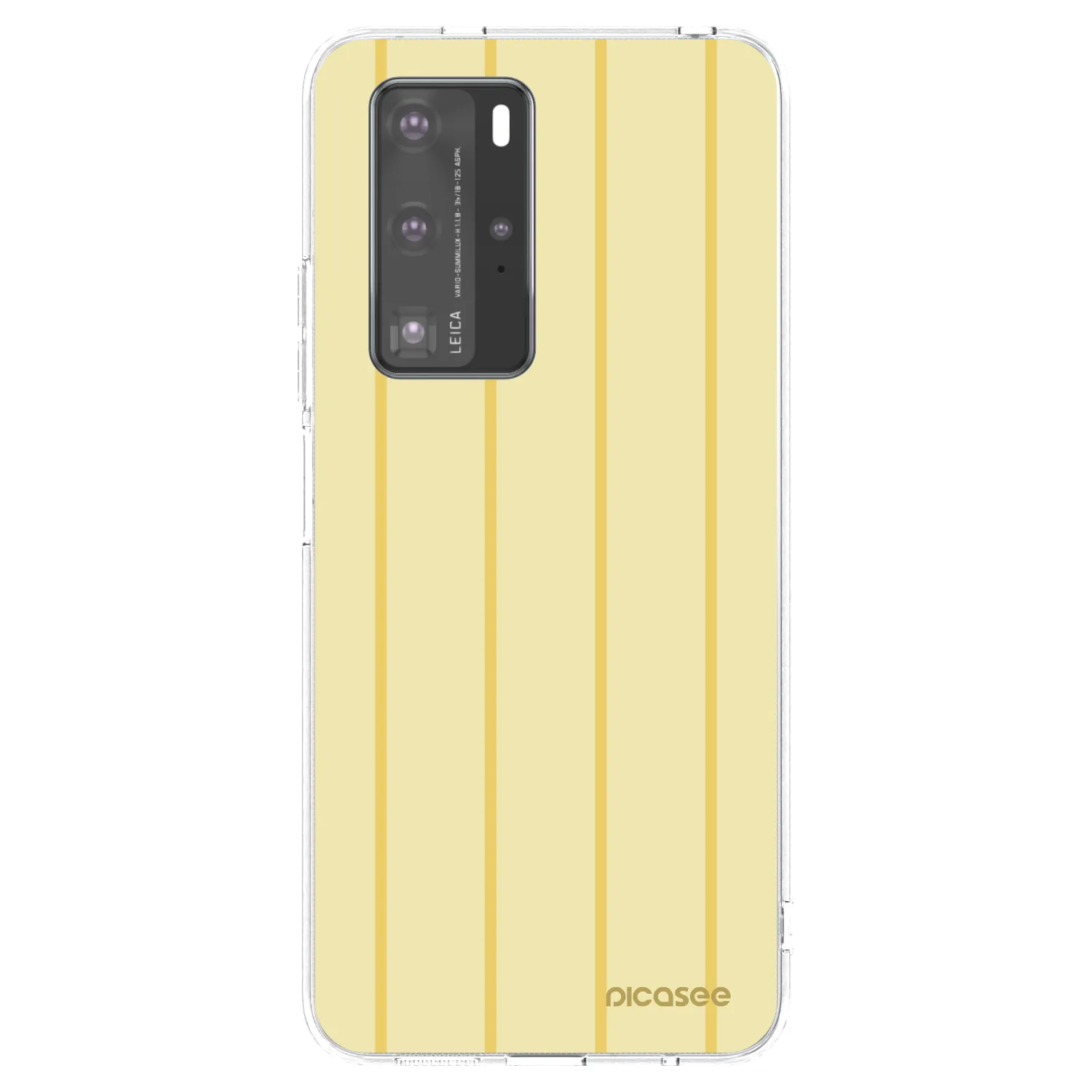 Picasee silikonový průhledný obal pro Huawei P40 Pro - Liquid sunshine