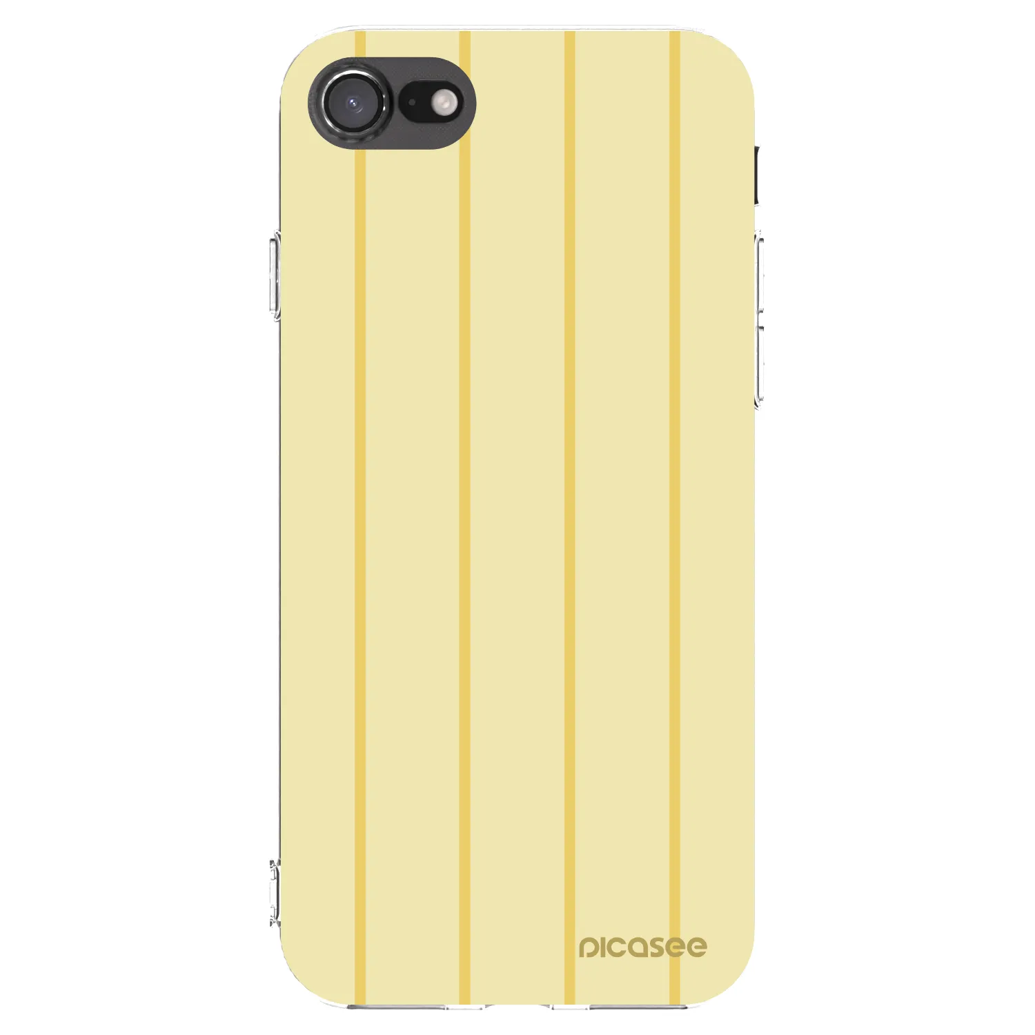 Picasee silikonový průhledný obal pro Apple iPhone SE 2020 - Liquid sunshine