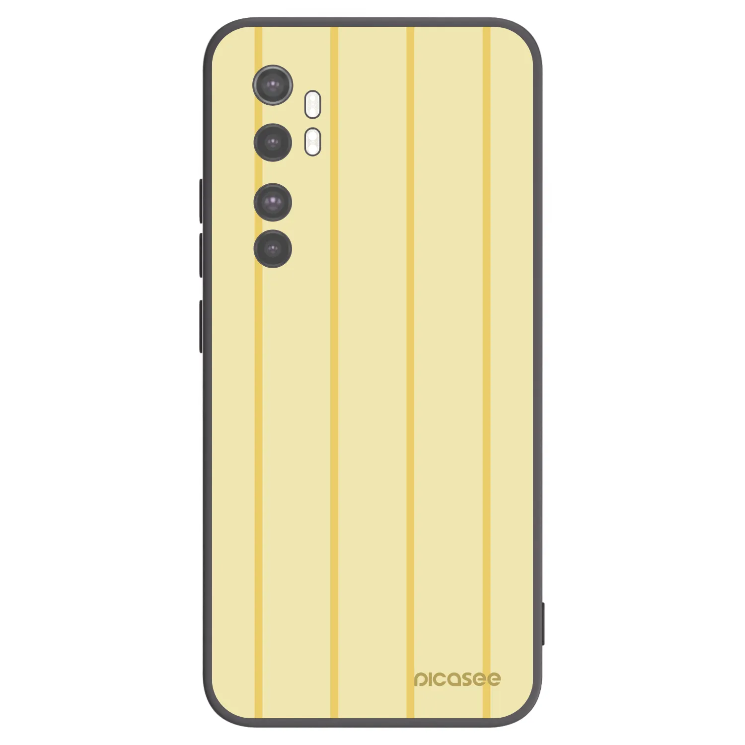 Picasee silikonový černý obal pro Xiaomi Mi Note 10 Lite - Liquid sunshine