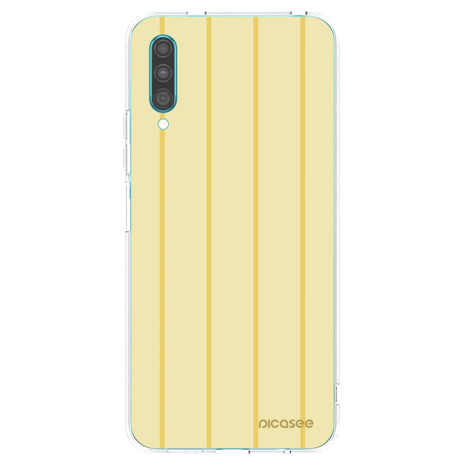 Picasee silikonový průhledný obal pro Samsung Galaxy A30s A307F - Liquid sunshine