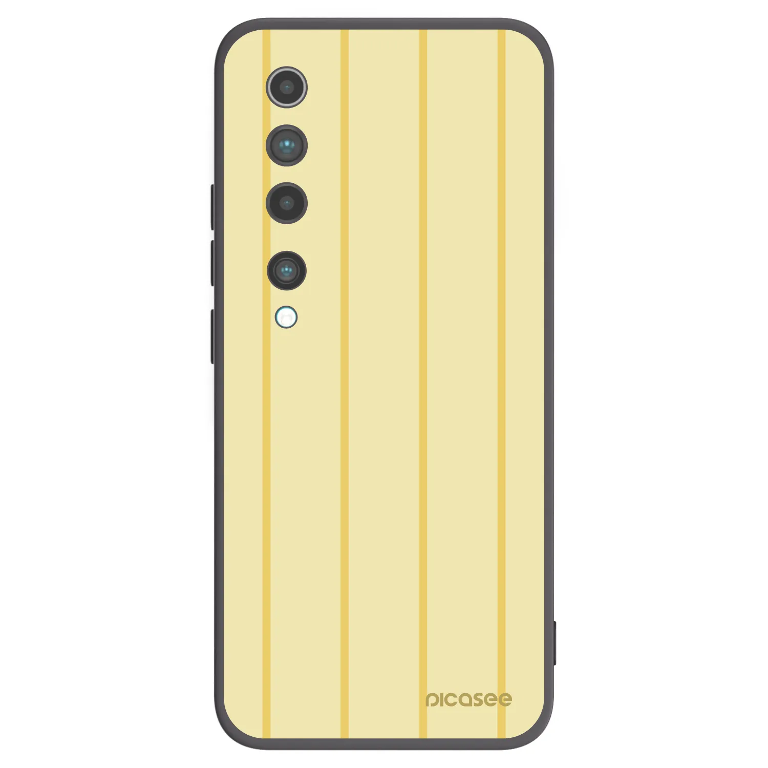 Picasee silikonový černý obal pro Xiaomi Mi 10 - Liquid sunshine