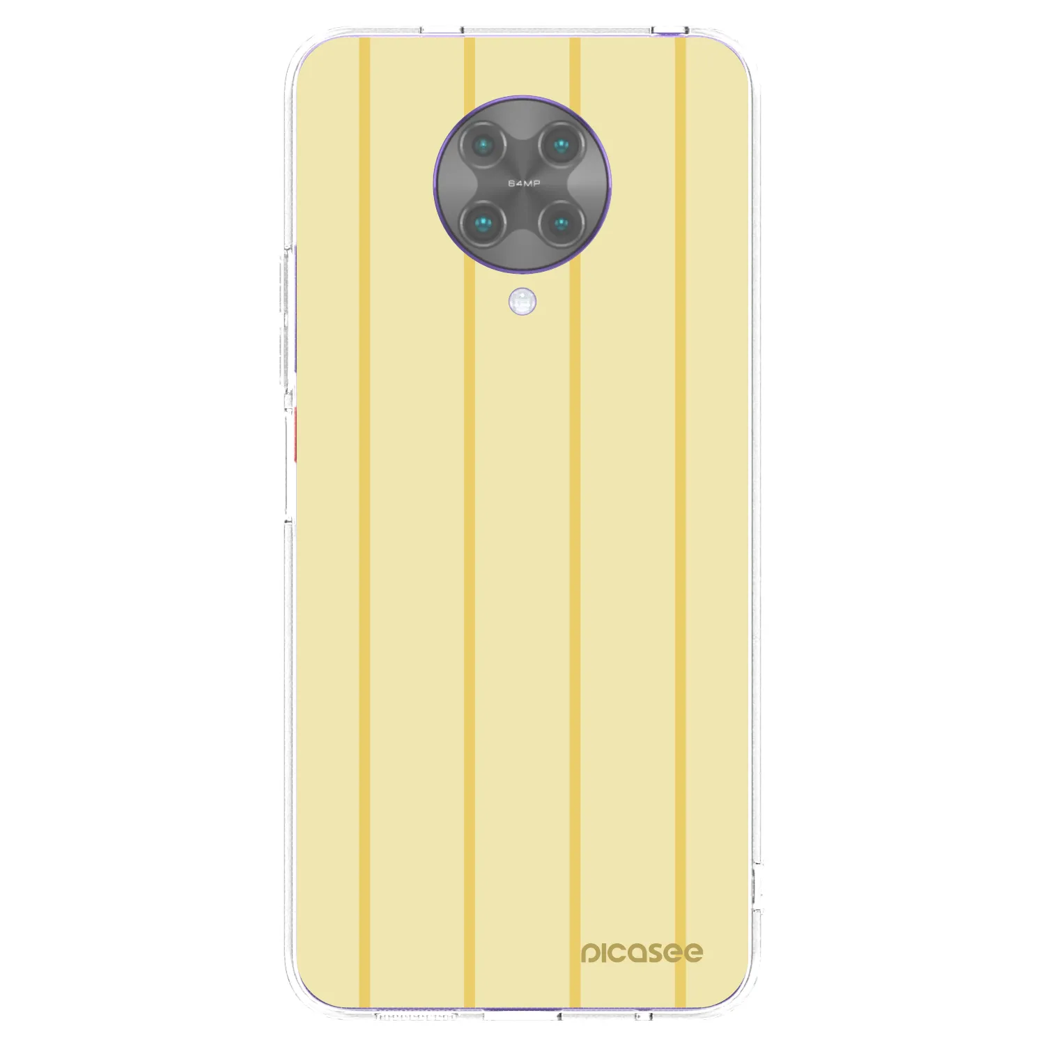 Picasee silikonový průhledný obal pro Xiaomi Poco F2 Pro - Liquid sunshine