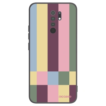 Picasee silikonový černý obal pro Xiaomi Redmi 9 - Lobby tiles