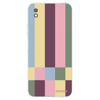 Picasee silikonový černý obal pro Xiaomi Redmi 9A - Lobby tiles