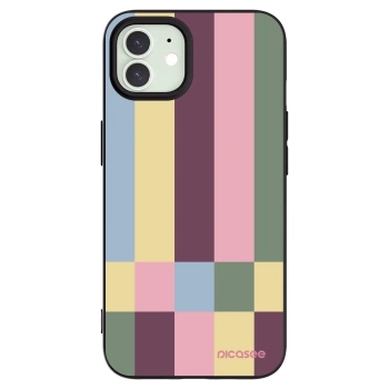 Picasee silikonový černý obal pro Apple iPhone 12 - Lobby tiles