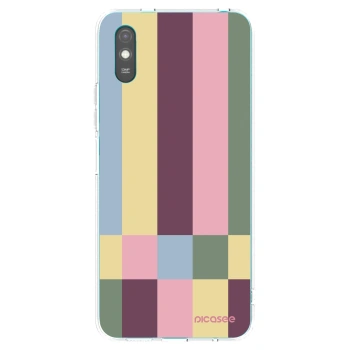 Picasee silikonový průhledný obal pro Xiaomi Redmi 9AT - Lobby tiles