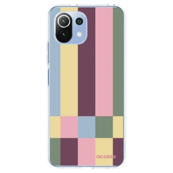 Picasee silikonový průhledný obal pro Xiaomi Mi 11 Lite - Lobby tiles