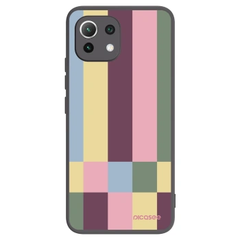 Picasee silikonový černý obal pro Xiaomi Mi 11 Lite - Lobby tiles