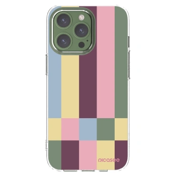 Picasee silikonový průhledný obal pro Apple iPhone 13 Pro - Lobby tiles