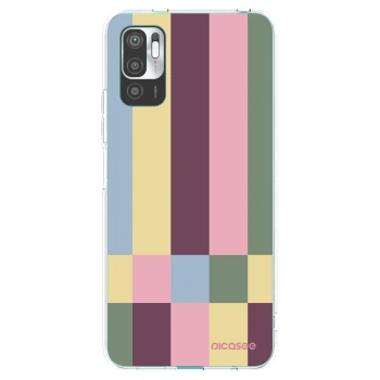 Picasee silikonový průhledný obal pro Xiaomi Redmi Note 10 5G - Lobby tiles
