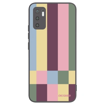 Picasee silikonový černý obal pro Xiaomi Redmi Note 10 5G - Lobby tiles