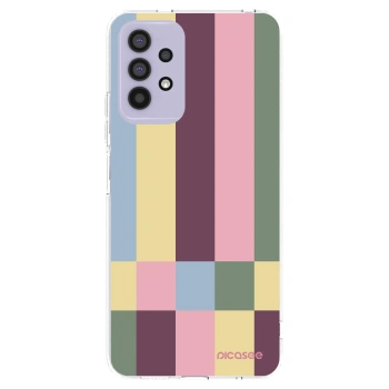 Picasee silikonový průhledný obal pro Samsung Galaxy A32 4G SM-A325F - Lobby tiles
