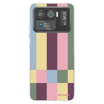 Picasee silikonový průhledný obal pro Xiaomi Mi 11 Ultra - Lobby tiles
