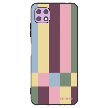 Picasee silikonový černý obal pro Samsung Galaxy A22 A226B 5G - Lobby tiles
