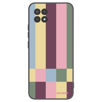 Picasee silikonový černý obal pro Realme 8i - Lobby tiles