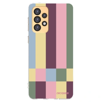Picasee silikonový průhledný obal pro Samsung Galaxy A33 5G A336 - Lobby tiles