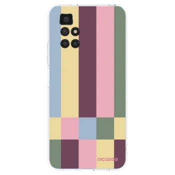 Picasee silikonový průhledný obal pro Xiaomi Redmi 10 (2022) - Lobby tiles