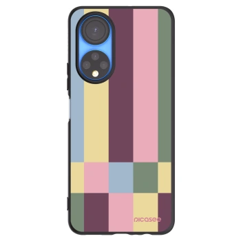 Picasee silikonový černý obal pro Honor X7 - Lobby tiles