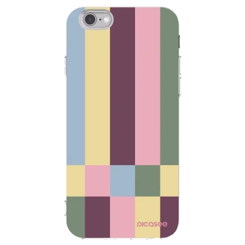 Picasee silikonový průhledný obal pro Apple iPhone 6/6S - Lobby tiles