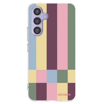 Picasee silikonový průhledný obal pro Samsung Galaxy A54 5G A546B - Lobby tiles