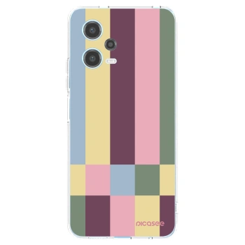 Picasee silikonový průhledný obal pro Xiaomi Redmi Note 12 5G - Lobby tiles