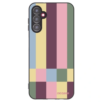 Picasee silikonový černý obal pro Samsung Galaxy A14 4G A145R - Lobby tiles