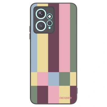 Picasee silikonový černý obal pro Xiaomi Redmi Note 12 4G - Lobby tiles