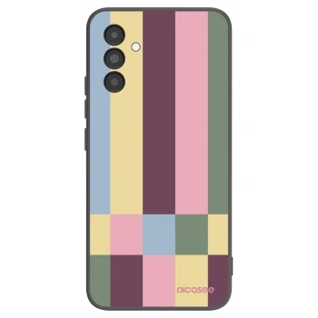 Picasee silikonový černý obal pro Samsung Galaxy A04s A047F - Lobby tiles