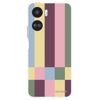 Picasee silikonový průhledný obal pro Honor 90 Lite 5G - Lobby tiles