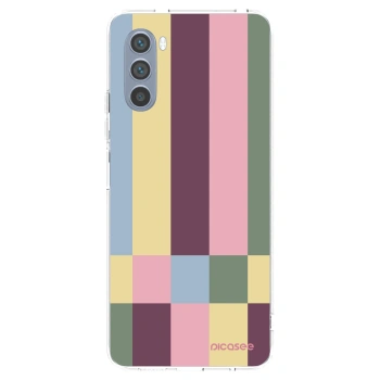 Picasee silikonový průhledný obal pro Motorola Moto G62 - Lobby tiles