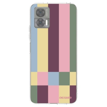 Picasee silikonový průhledný obal pro Motorola Edge 30 Neo - Lobby tiles