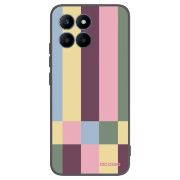 Picasee silikonový černý obal pro Honor 70 Lite - Lobby tiles