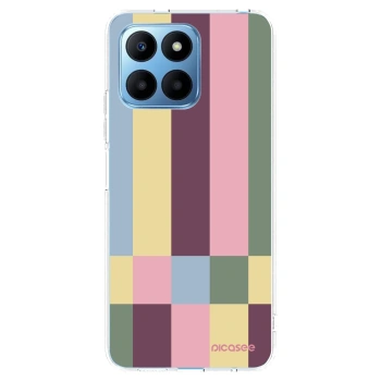 Picasee silikonový průhledný obal pro Honor 70 Lite - Lobby tiles