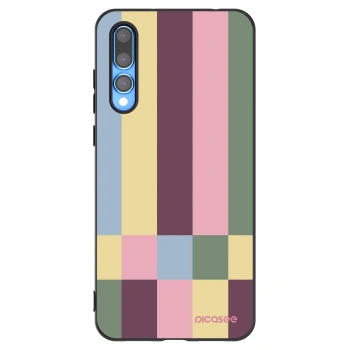 Picasee silikonový černý obal pro Huawei P20 Pro - Lobby tiles