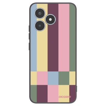 Picasee silikonový černý obal pro Realme C53 - Lobby tiles