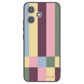 Picasee silikonový černý obal pro Xiaomi Redmi 12 5G - Lobby tiles