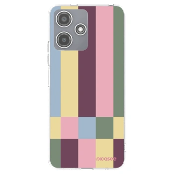 Picasee silikonový průhledný obal pro Xiaomi Redmi 12 5G - Lobby tiles