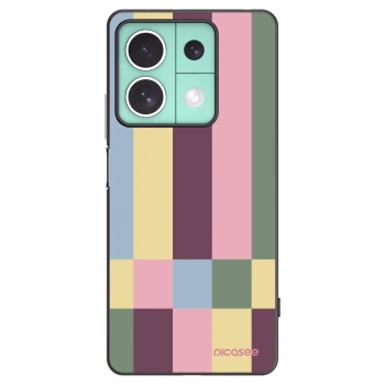 Picasee silikonový černý obal pro Xiaomi Redmi Note 13 5G - Lobby tiles