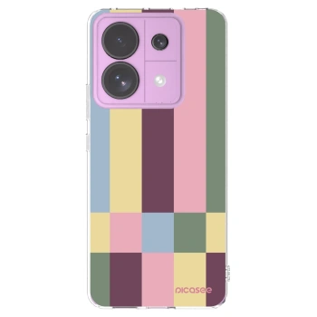 Picasee silikonový průhledný obal pro Xiaomi Redmi Note 13 Pro 5G - Lobby tiles