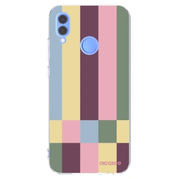 Picasee silikonový průhledný obal pro Honor 10 Lite - Lobby tiles
