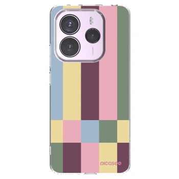 Picasee silikonový průhledný obal pro Xiaomi Redmi Note 14 5G - Lobby tiles