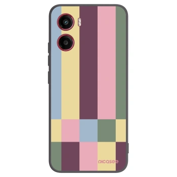 Picasee silikonový černý obal pro Motorola Moto G05 - Lobby tiles