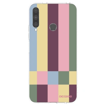 Picasee silikonový průhledný obal pro Huawei P40 Lite E - Lobby tiles